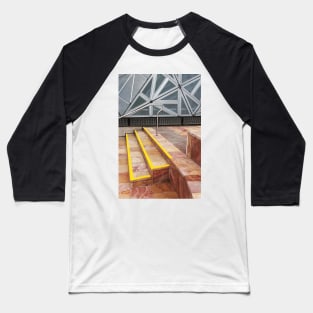 Steps, Federation Square Baseball T-Shirt